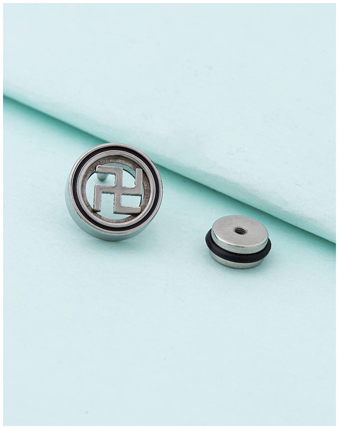 

Voylla Royal Stud Swastik Earring