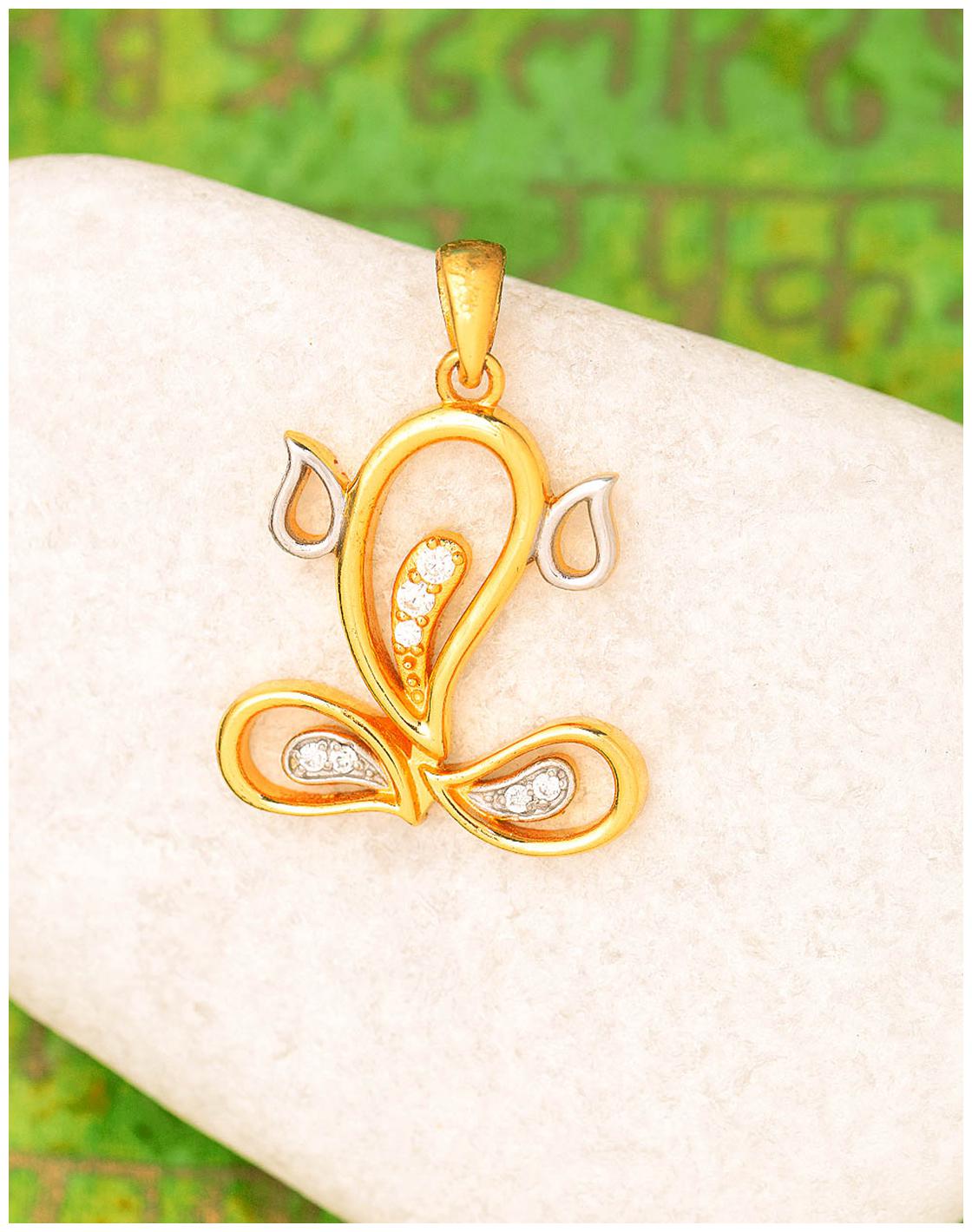 

Voylla Spiritual Saga Dual Tone Lord Ganesha Pendant