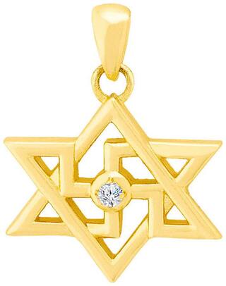 Voylla Spiritual Saga Star Swastika Pendant