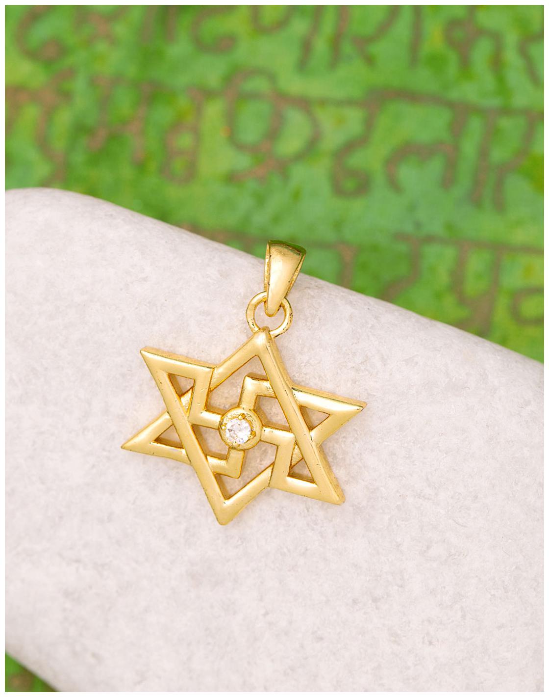 

Voylla Spiritual Saga Star Swastika Pendant