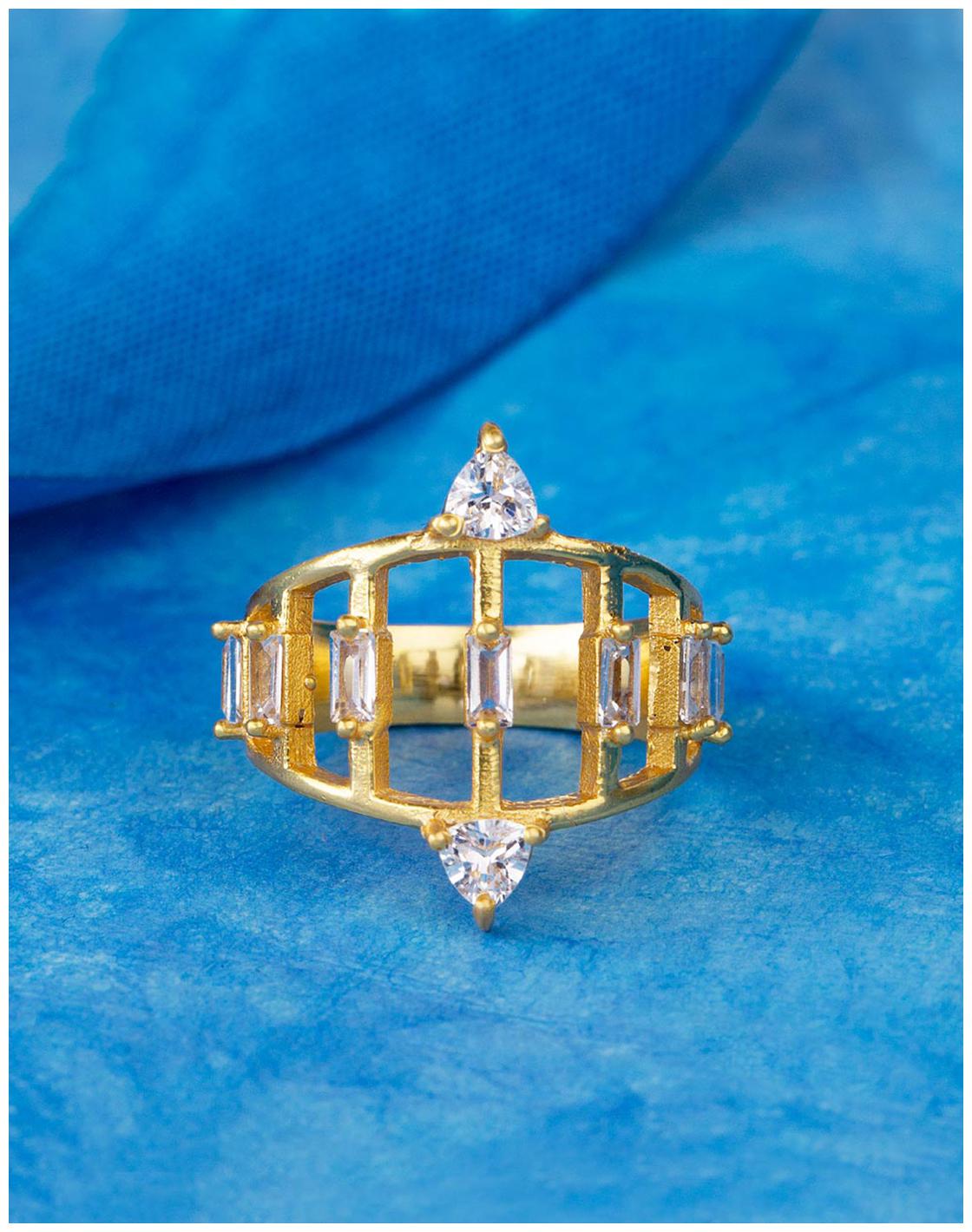 

Voylla Starry Nights Crown Ring