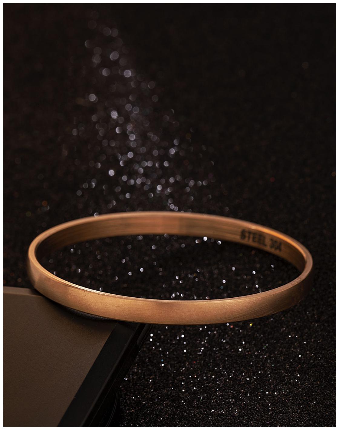 

Voylla Steel Kada Traditional Style Men s Kada
