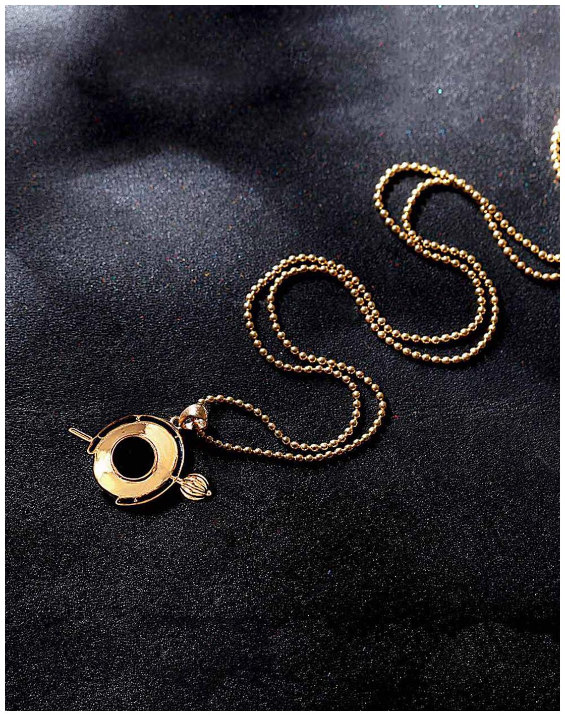 

Voylla Sword and Armor Shani Kavach Pendant