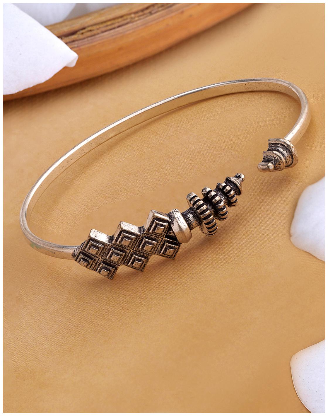 

Voylla Temple of Love Open Cuff Style Bracelet