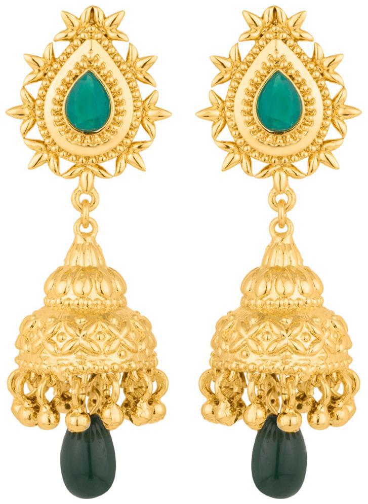 

Voylla Traditional Jhankar jhumka Earrings For Women