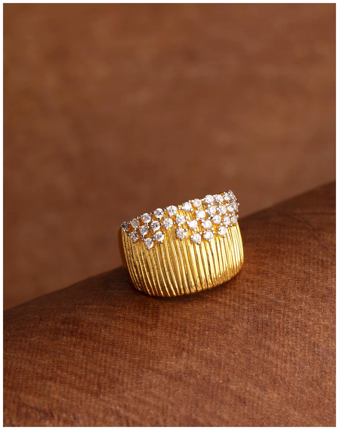 

Voylla Women s Designer Inspired Band Ring