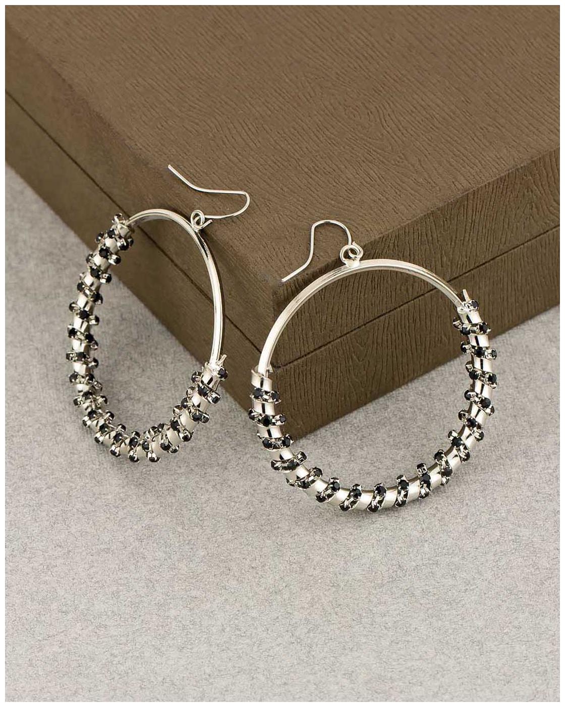 

Voylla Wrapped Hoops Collection Earrings