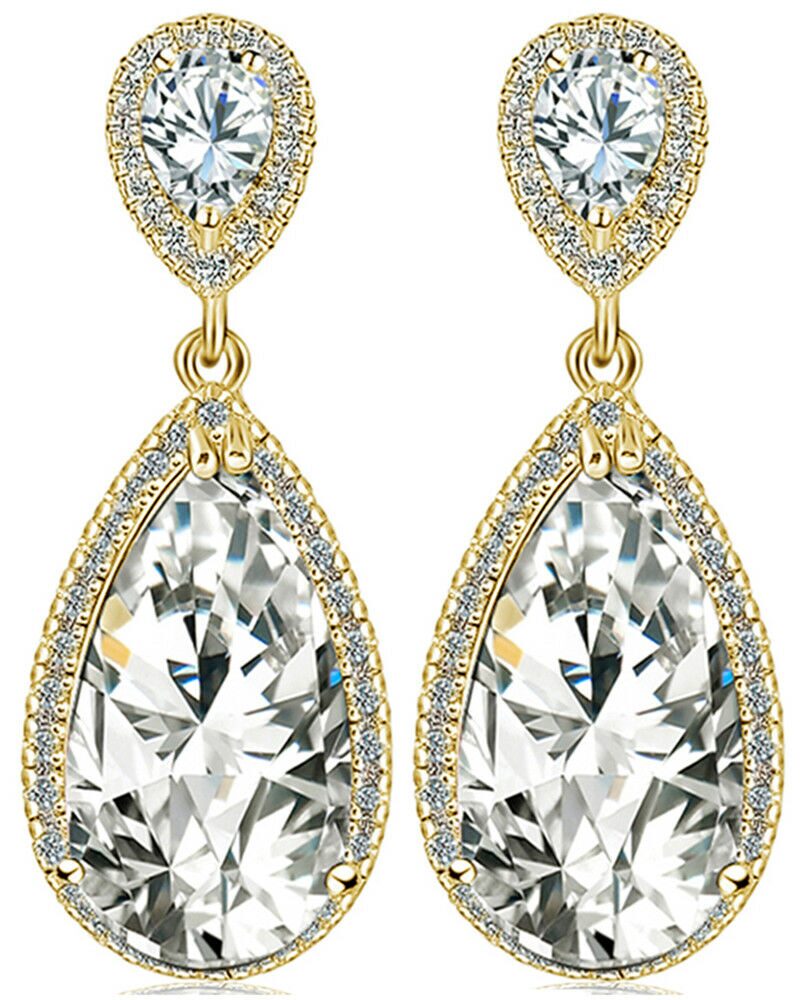 

VPKJewelry Wedding Dangle Chandelier Drop Earrings Crystal best Women s gifts