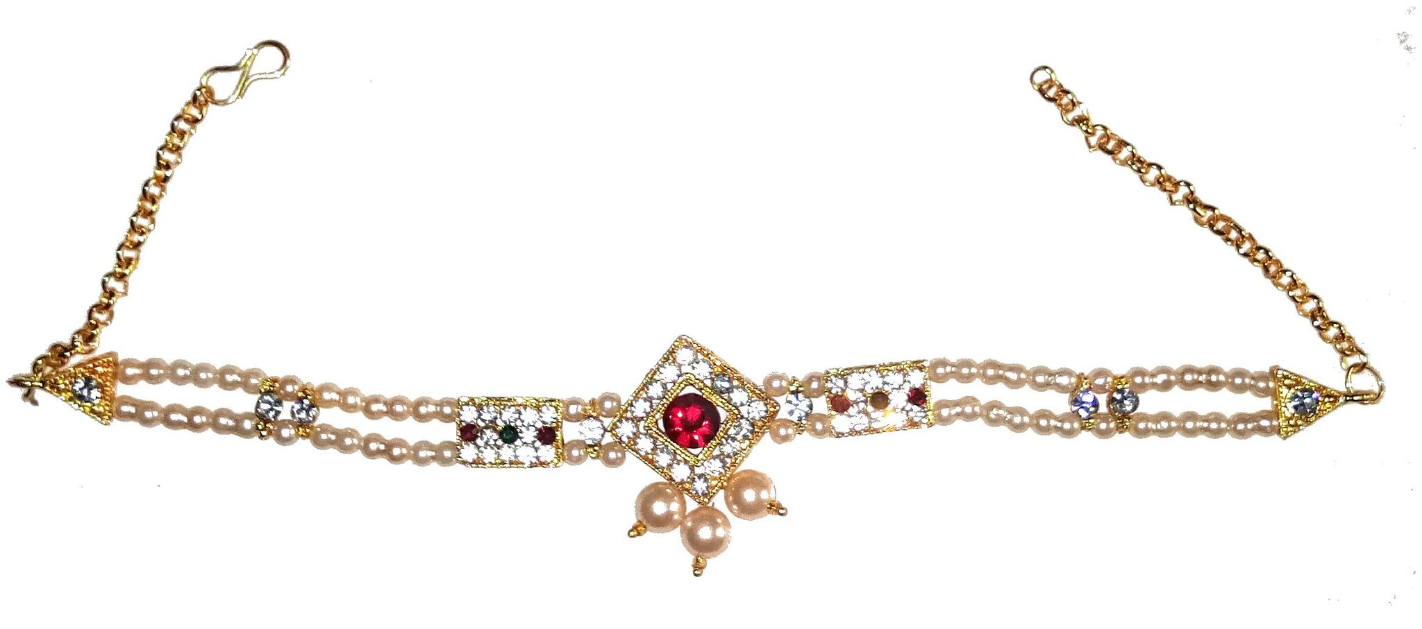 

Wedding special Golden Bajuband Armlet By shrungarikaa ( BJ-95)