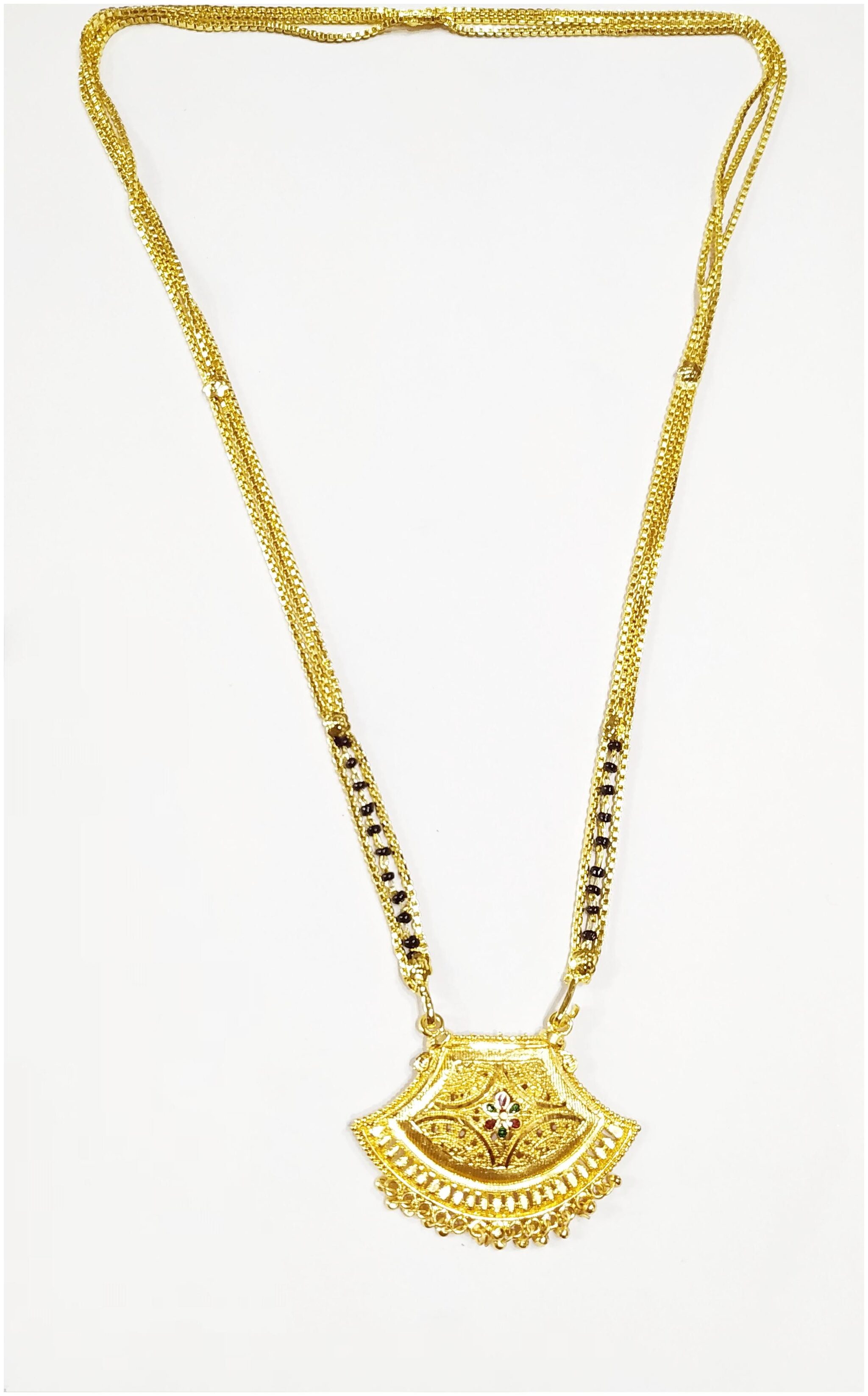 

Women s Pride Traditional Gold Plated Mangalsutra For Women