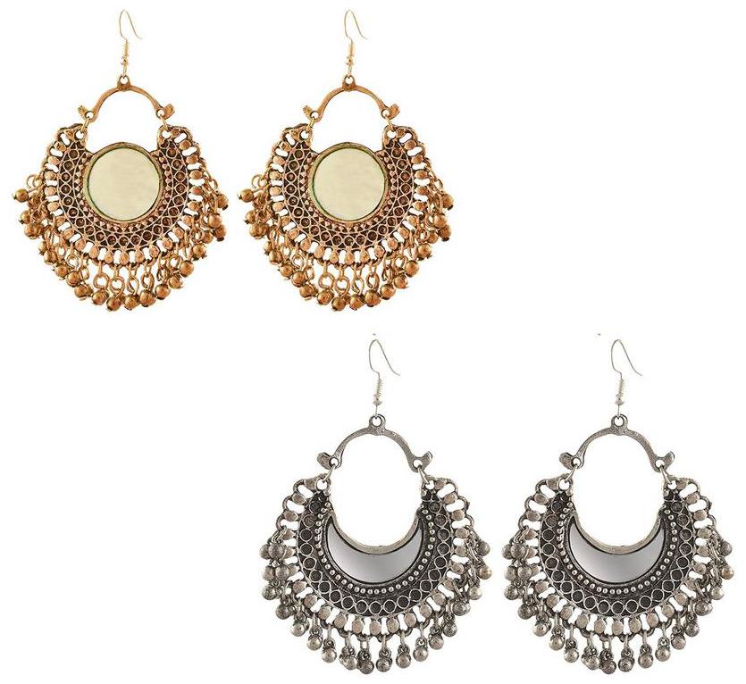 

WUJO Chandbaali Earrings For Women