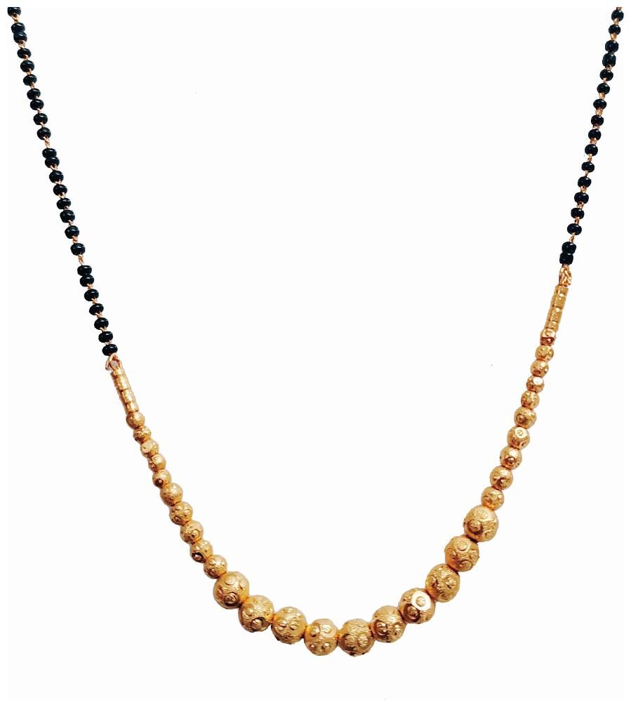 

Xoonic Gold Plated Multi Ball Mangalsutra - MS-30