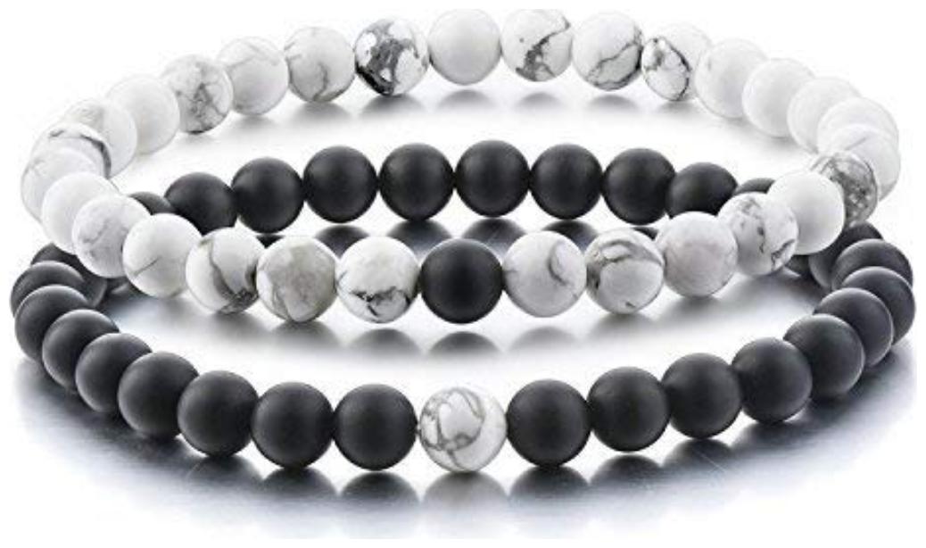 

YouBella Couple Jewellery Beaded Bracelet for Women (Multi-Colour)(YBBN 91578)