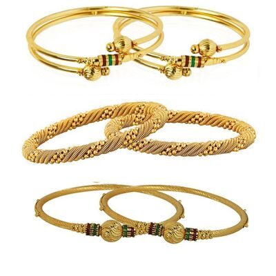 

YouBella Fashion Jewellery Stylish Bangles Combo for Girls and Women