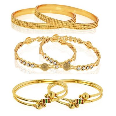 

YouBella Fashion Jewellery Stylish Bangles Combo for Girls and Women