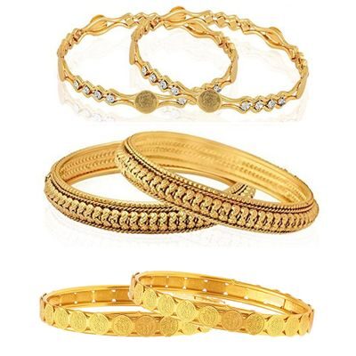 

YouBella Fashion Jewellery Stylish Bangles Combo for Girls and Women