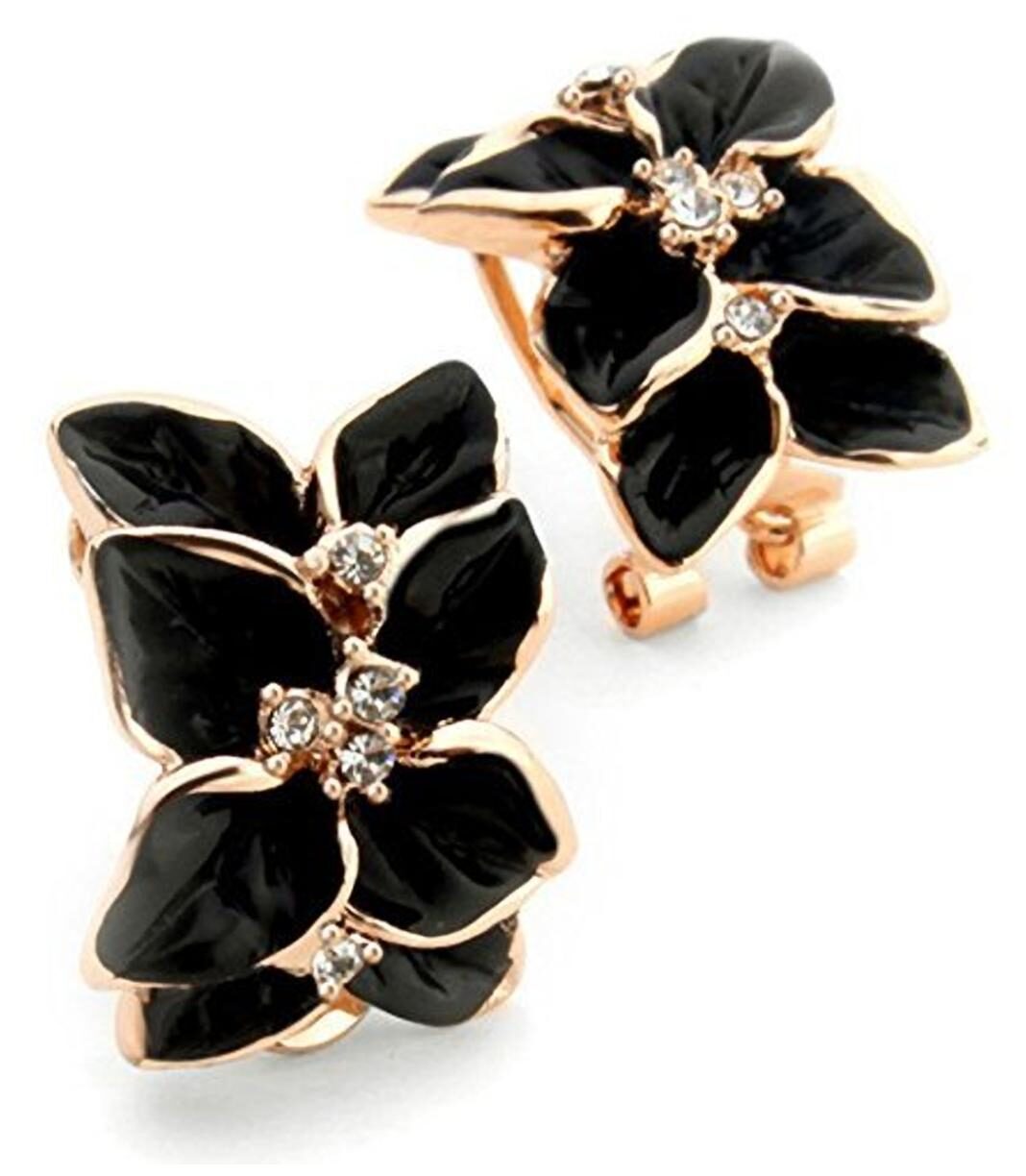 

Youbella Gracias Collection Jewellery Crystal And Flower Design Earrings For Girls And Women