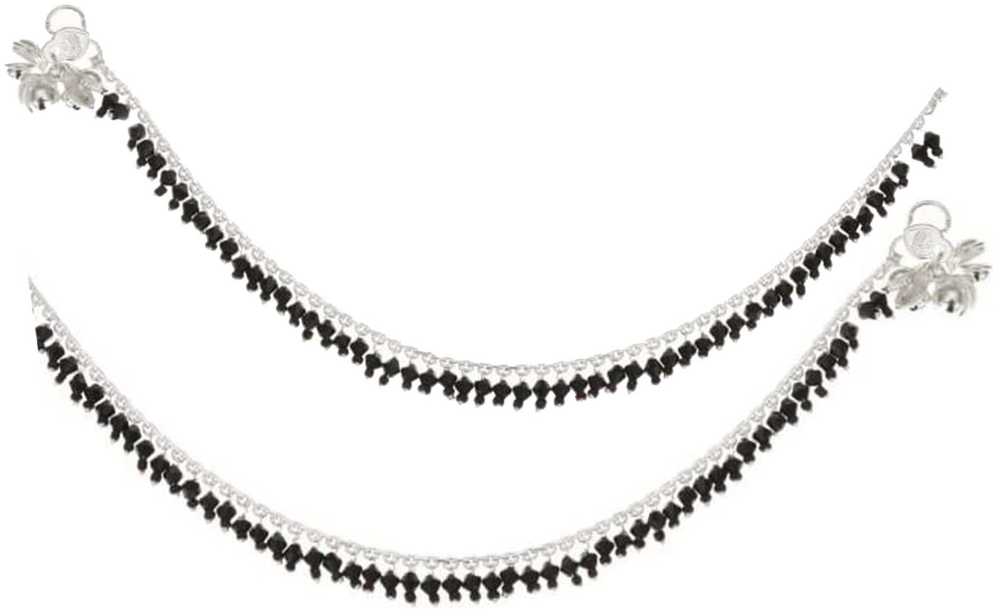 

Yuvaan crystal anklet 08 for Women