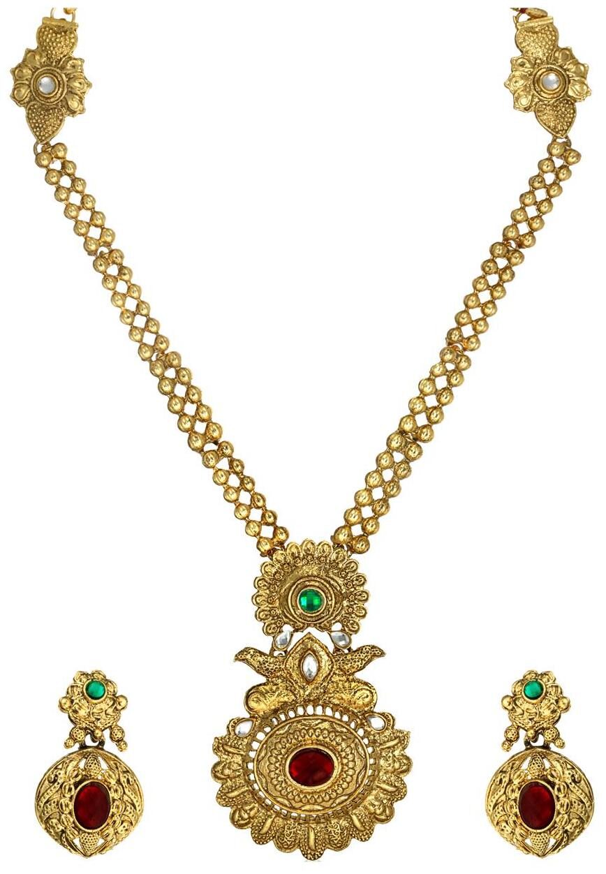 

Zaveri Pearls Multi Necklace Set