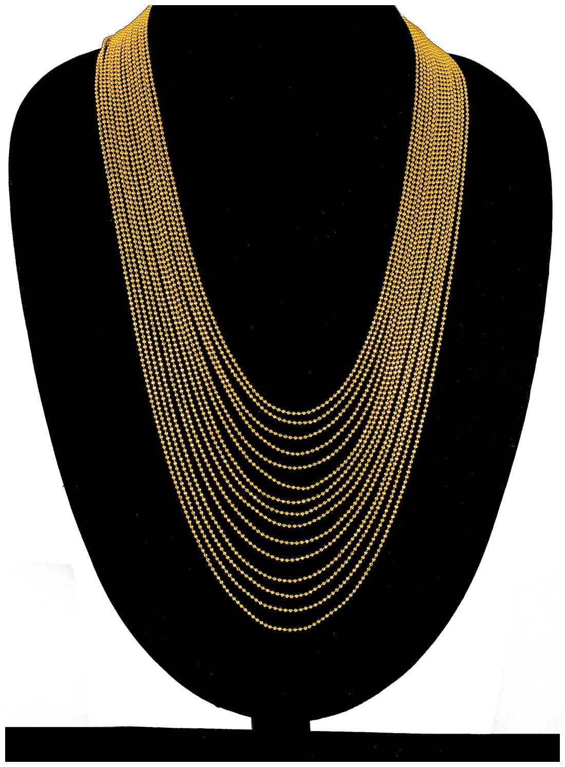 

Zaveri Pearls Gold Necklace