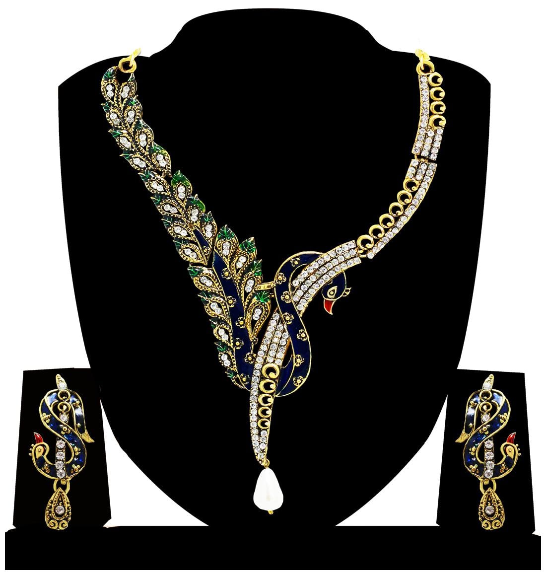 

Zaveri Pearls Multi Color Necklace Sets