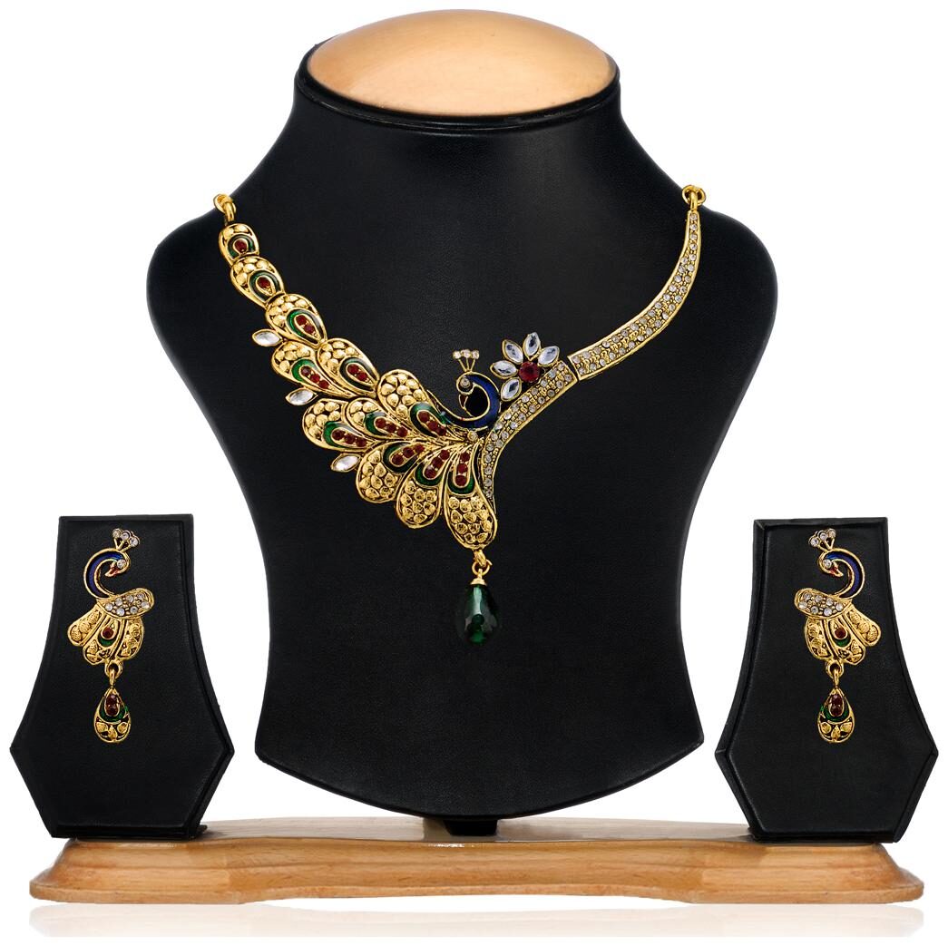 

Zaveri Pearls Multi Necklace Set