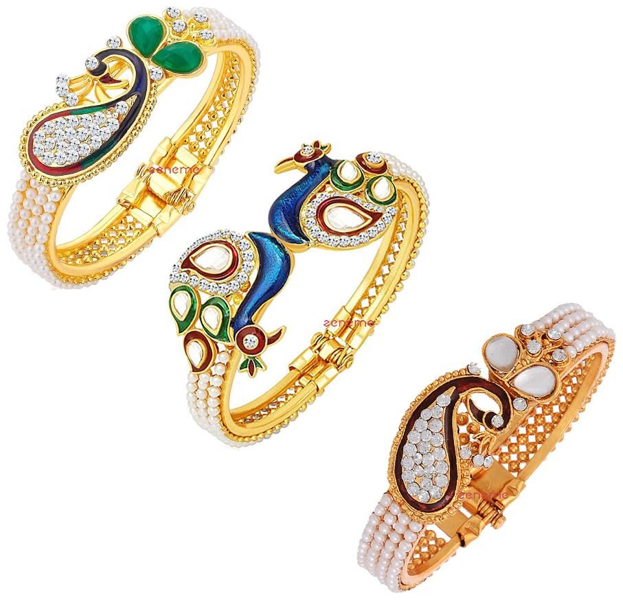 

Zeneme Designer multicolor bracelet set for Women and Girls