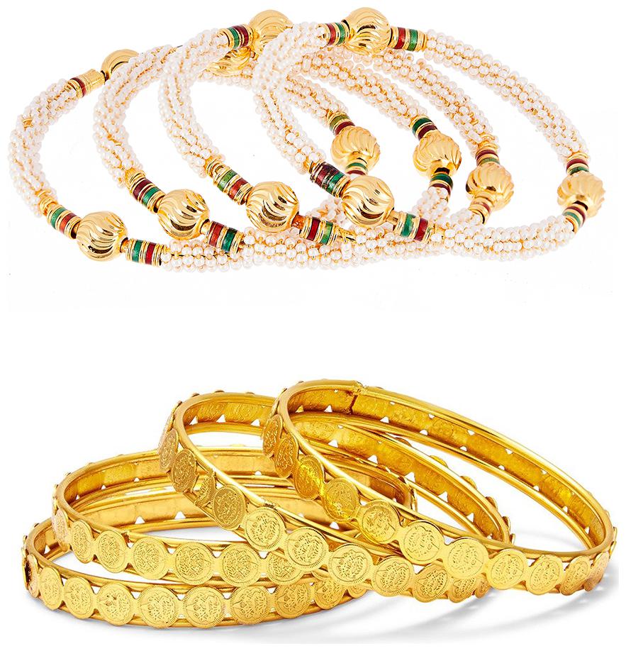 

Zeneme Designer Combo Of Bangles Pack Of 8 For Women Girls