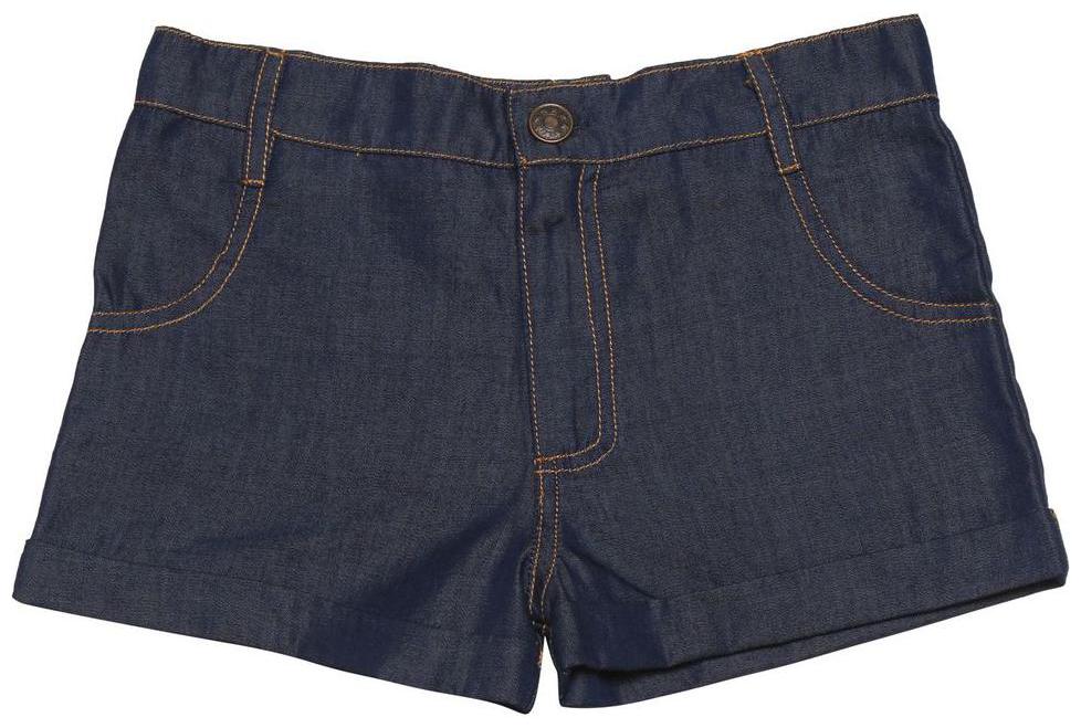 

Nino Bambino Baby girl Cotton Solid Shorts - Blue