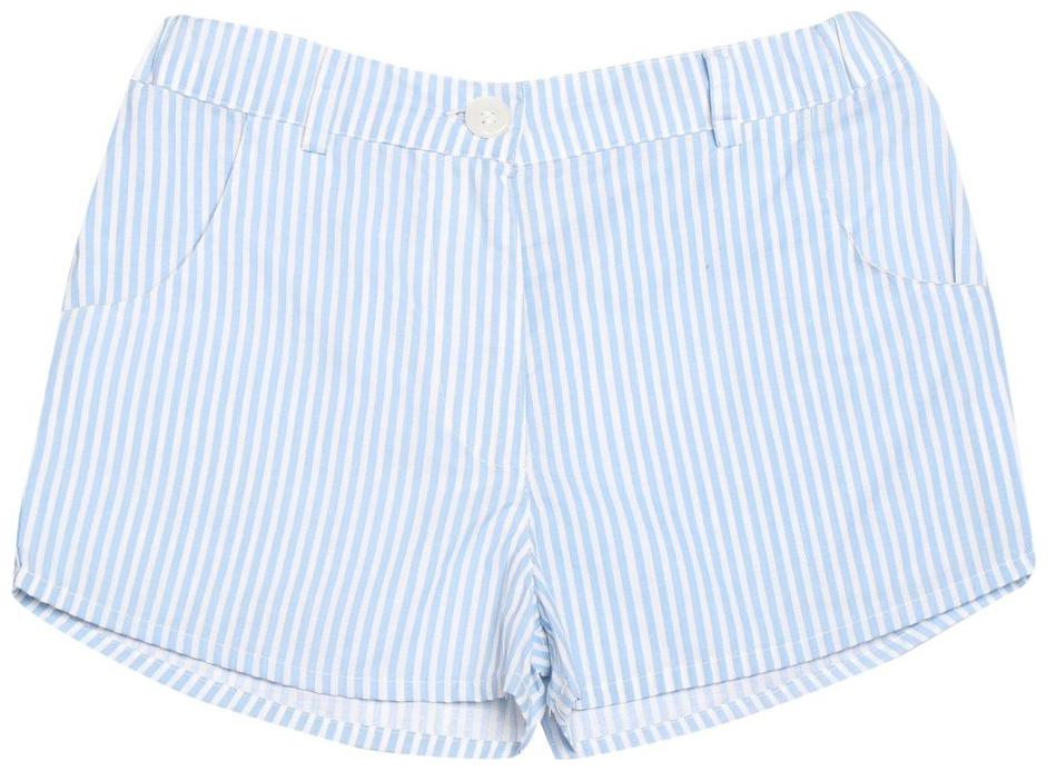 

Nino Bambino Baby girl Cotton Solid Shorts - Blue