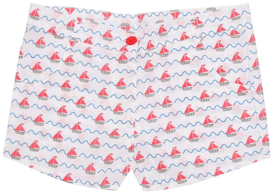 

Nino Bambino Baby girl Cotton Solid Shorts - Multi