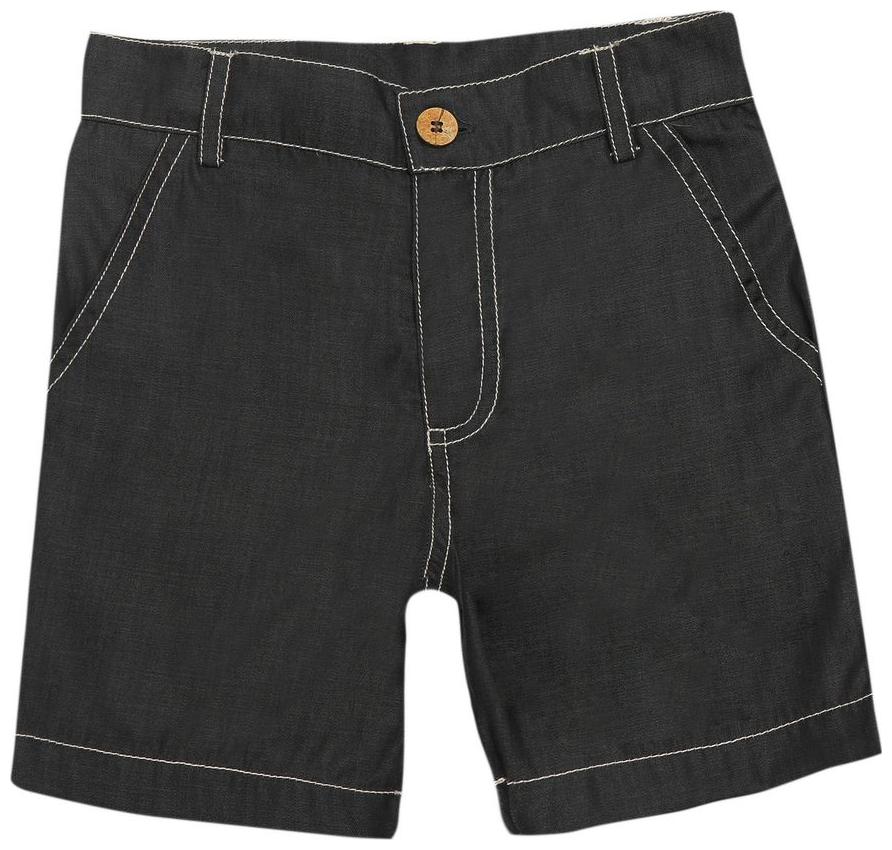 

Nino Bambino Baby boy Cotton Solid Shorts - Grey