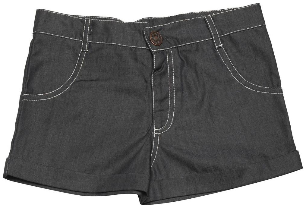 

Nino Bambino Baby girl Cotton Solid Shorts - Grey