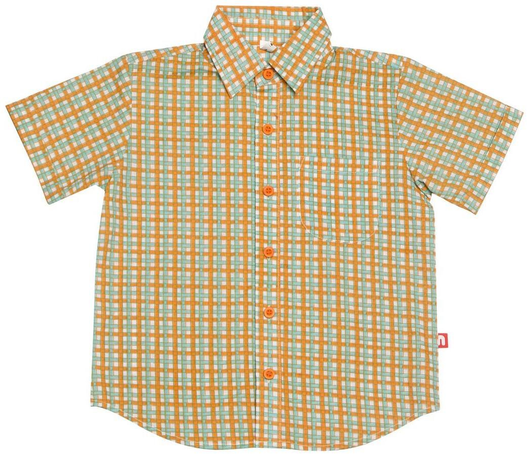 

Nino Bambino Cotton Solid Shirt for Baby Boy - Multi