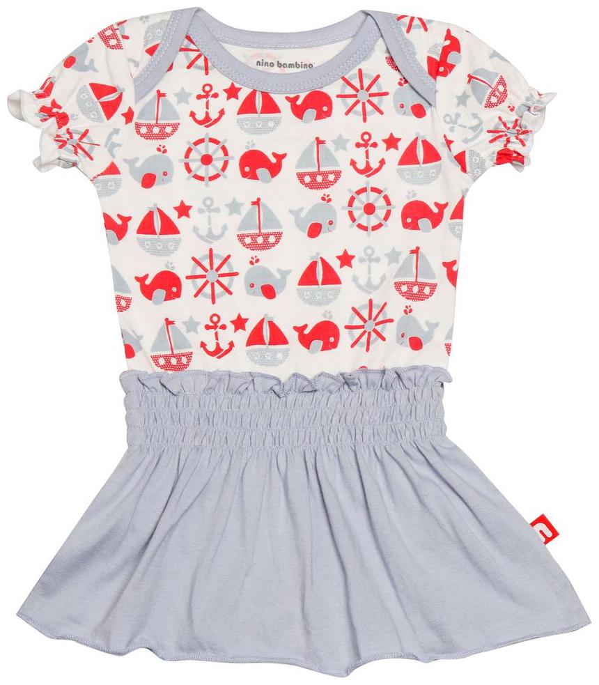

Nino Bambino Baby girl Cotton Solid Winterwear onesie and romper - Grey