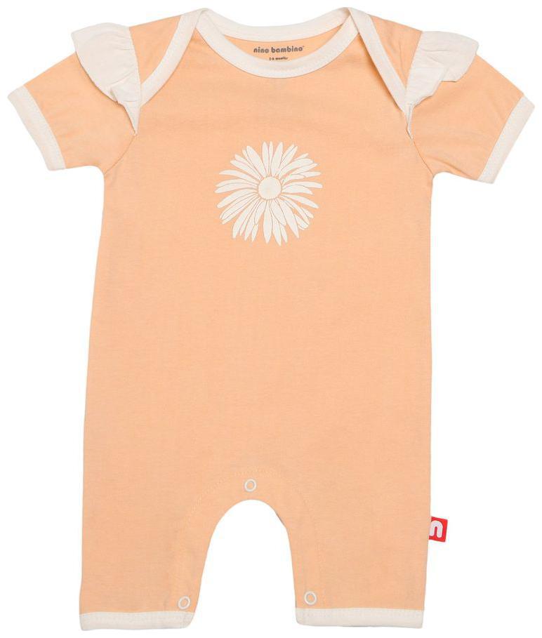 

Nino Bambino Baby girl Cotton Solid Winterwear onesie and romper - Multi