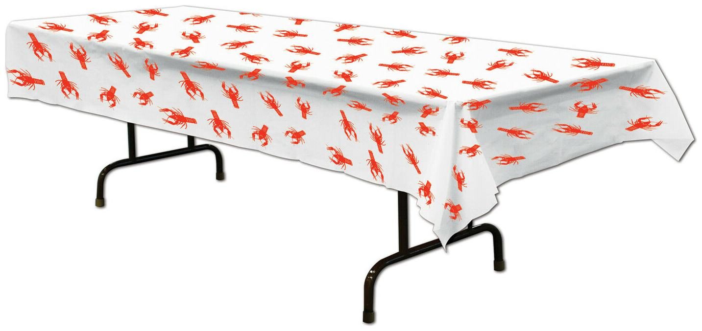 

(12) Crawfish Tablecover plastic