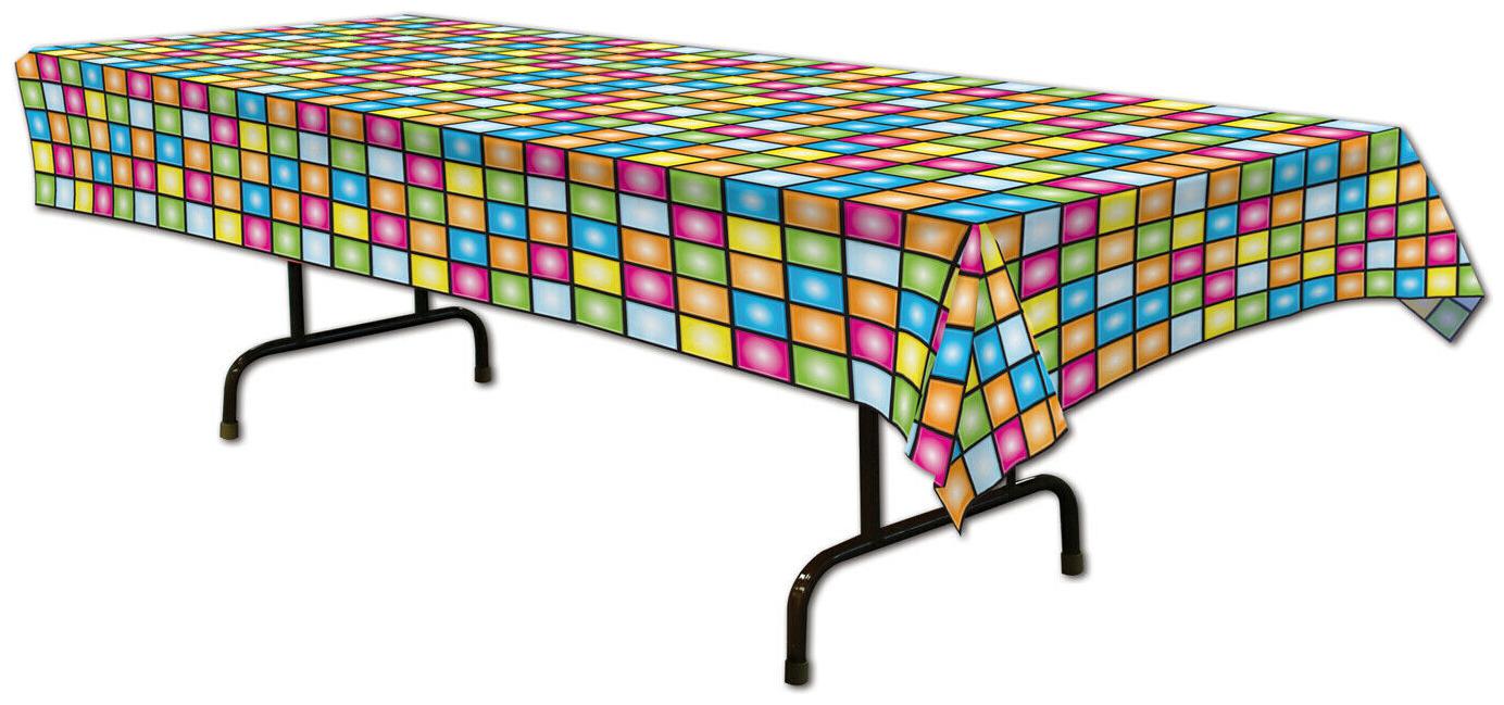 

(12) Disco Tablecover plastic