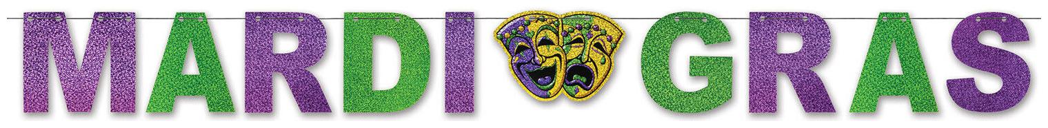 

(12) Mardi Gras Streamer assembly required