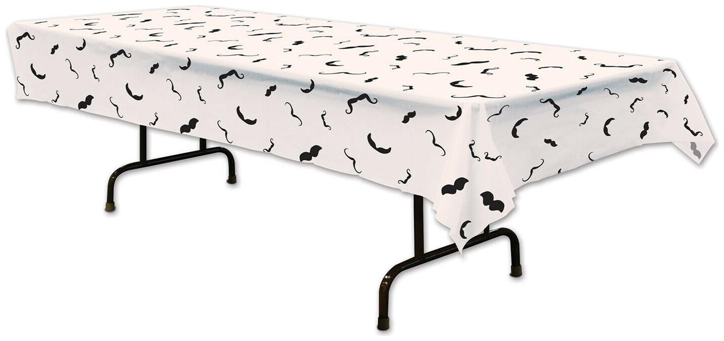 

(12) Moustache Tablecover plastic