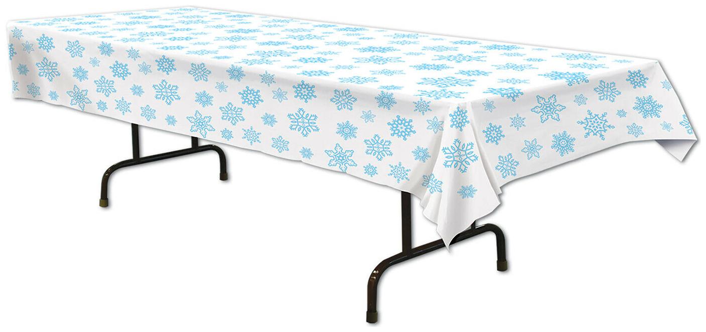 

(12) Snowflake Tablecover plastic