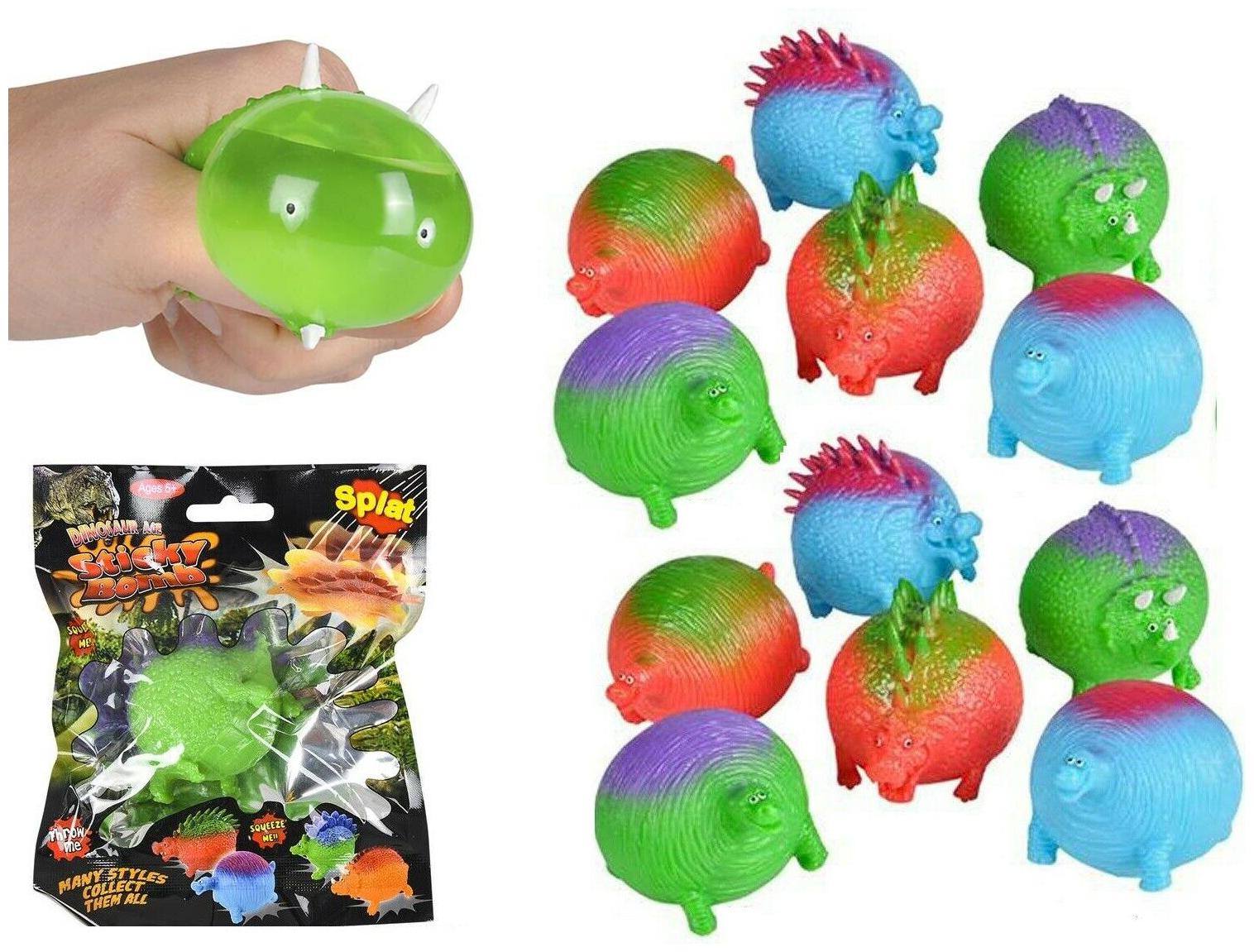 

12 Splat Dinosaurs Party Favors Bag Fillers
