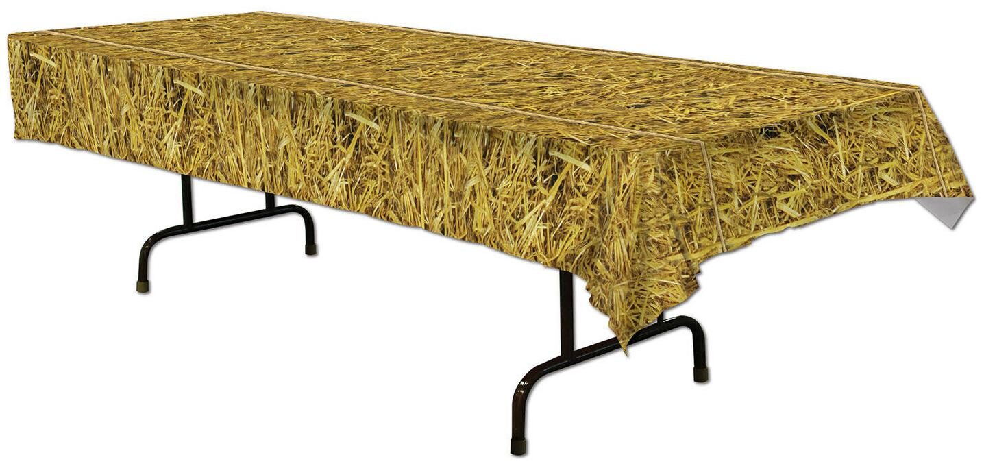 

(12) Straw Tablecover plastic