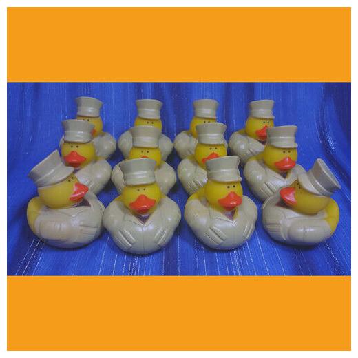 

12 US Marine Dress Uniform Proper Daily Sargent Rubber Ducks Party
