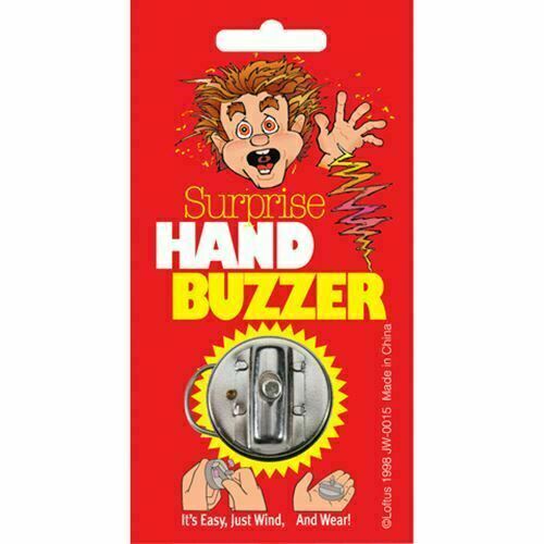 

2 Surprise Hand Buzzer Deluxe Joke Prank Gag Trick