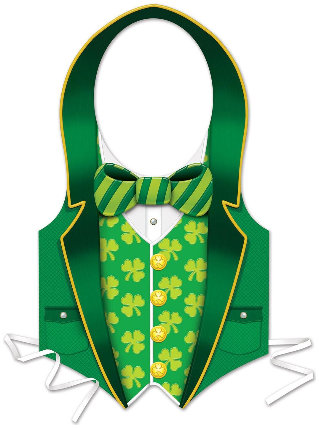

(24) Plastic St Patrick Vest full-size