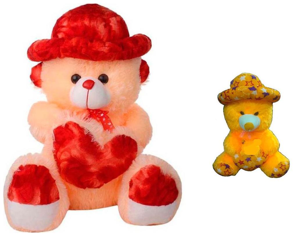 

ATTRACTIVE Cream Yellow Teddy Bear - 85 cm 30 cm