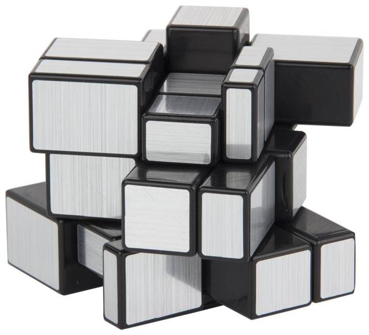 

3 x 3 x 3 Silver Mirror Magic Rubic Cube By Signomark