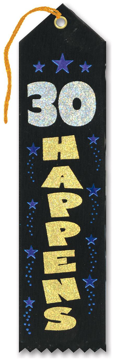 

(6) 30 Happens Award Ribbon