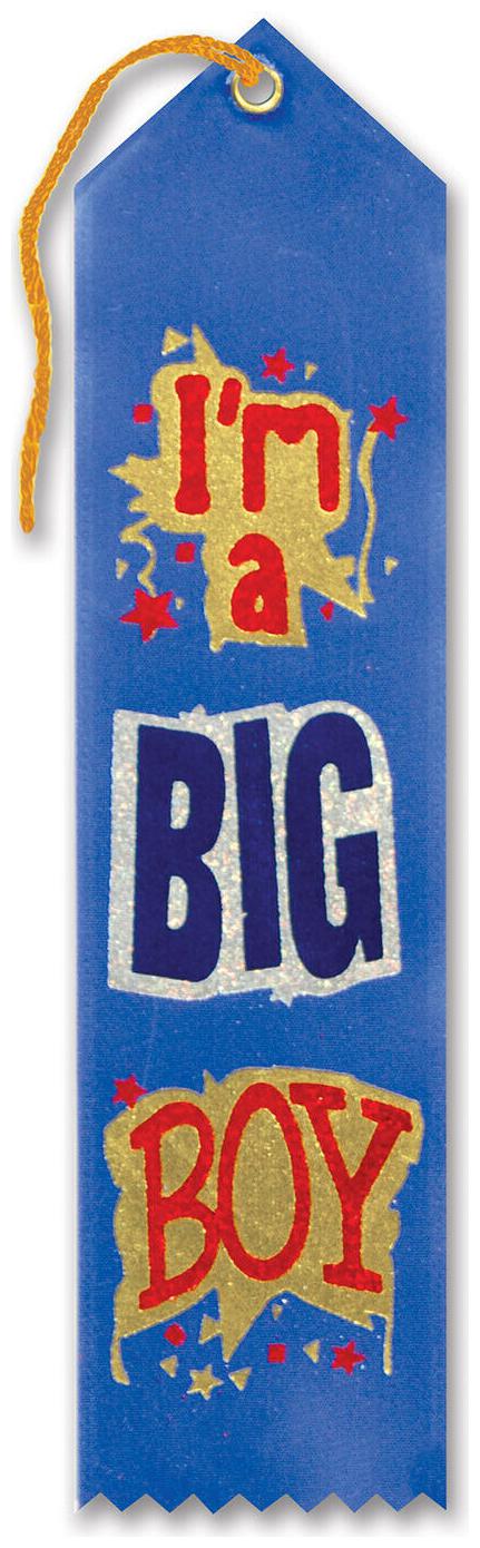 

(6) I m A Big Boy Award Ribbon